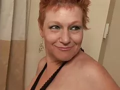 Thick Cut Redhead Granny Pounded