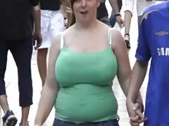 Busty Candid