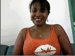 filipina on cam at work