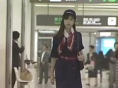 Kei Asakura flight attendant 1