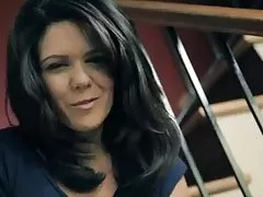 Brunette has sex