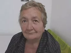 Fat Italian Grannie loves Anal and Cum