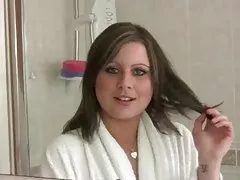 Hairy British in bathroom