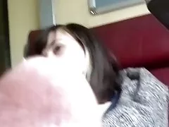 Dick Flash to a big boob teen