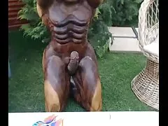 fucking statue and bat WTF