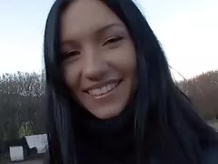 Cute Brunette Loves Anal Play