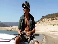 Sexy Asian Girl Learns How To Fish