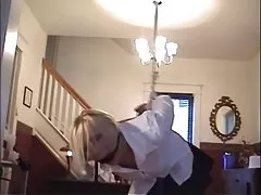 Teen Blackmailed With Bondage &amp; Enemas - Enjoy CardinalRoss!