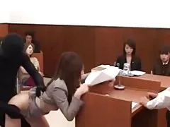 Those Crazy Japanese -  Lady Lawyer Laid By Invisible Shadow