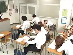 Japanese schoolgirls in control