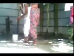 Village Couple fucking outside
